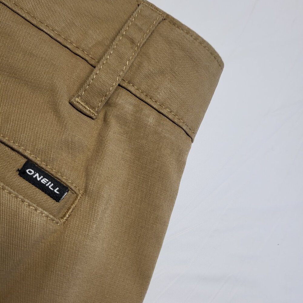 Oneill Chino Shorts Mens 36 (Actual 38" Waist)  Standard Fit 38 X 10 Tan - Picture 5 of 11